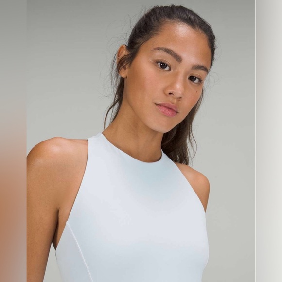 Lululemon Court Crush Tennis Dress Powder Blue / White - Picture 2 of 9